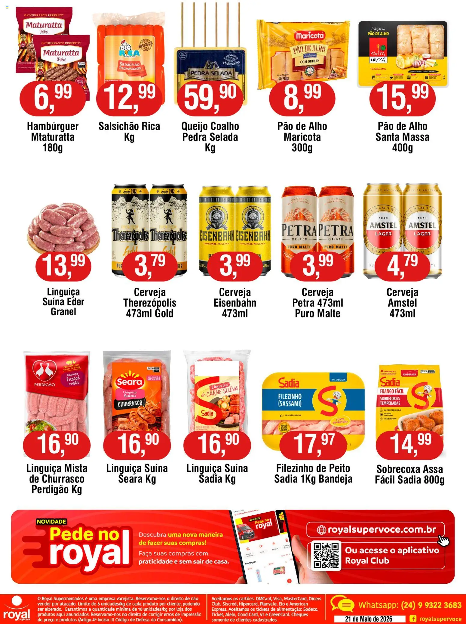 Royal Supermercados Folheto - válido de 21.05.2026 | Página: 2