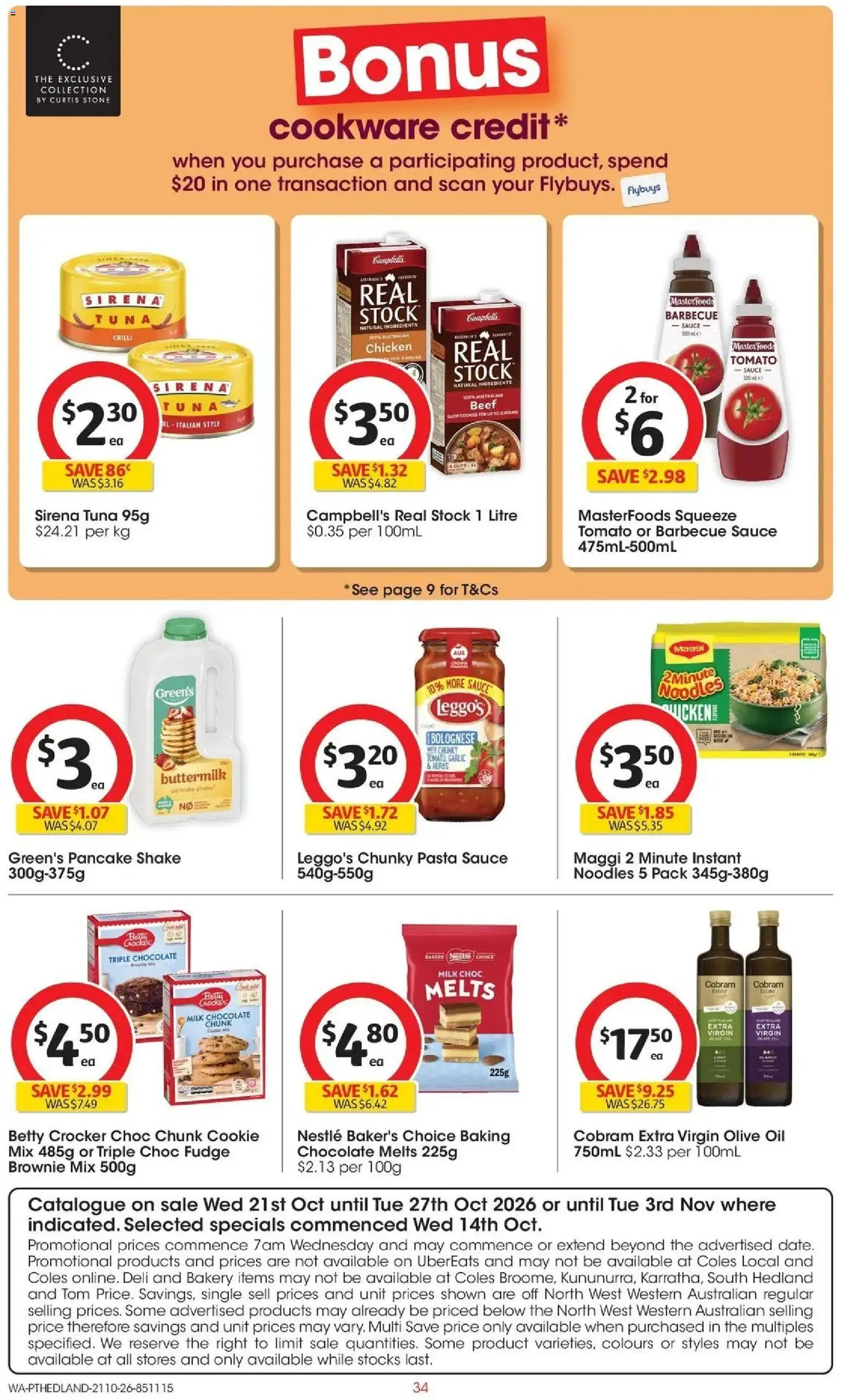 ﻿Coles catalogue valid from 21/10/2026 > Online Australia | Page: 34