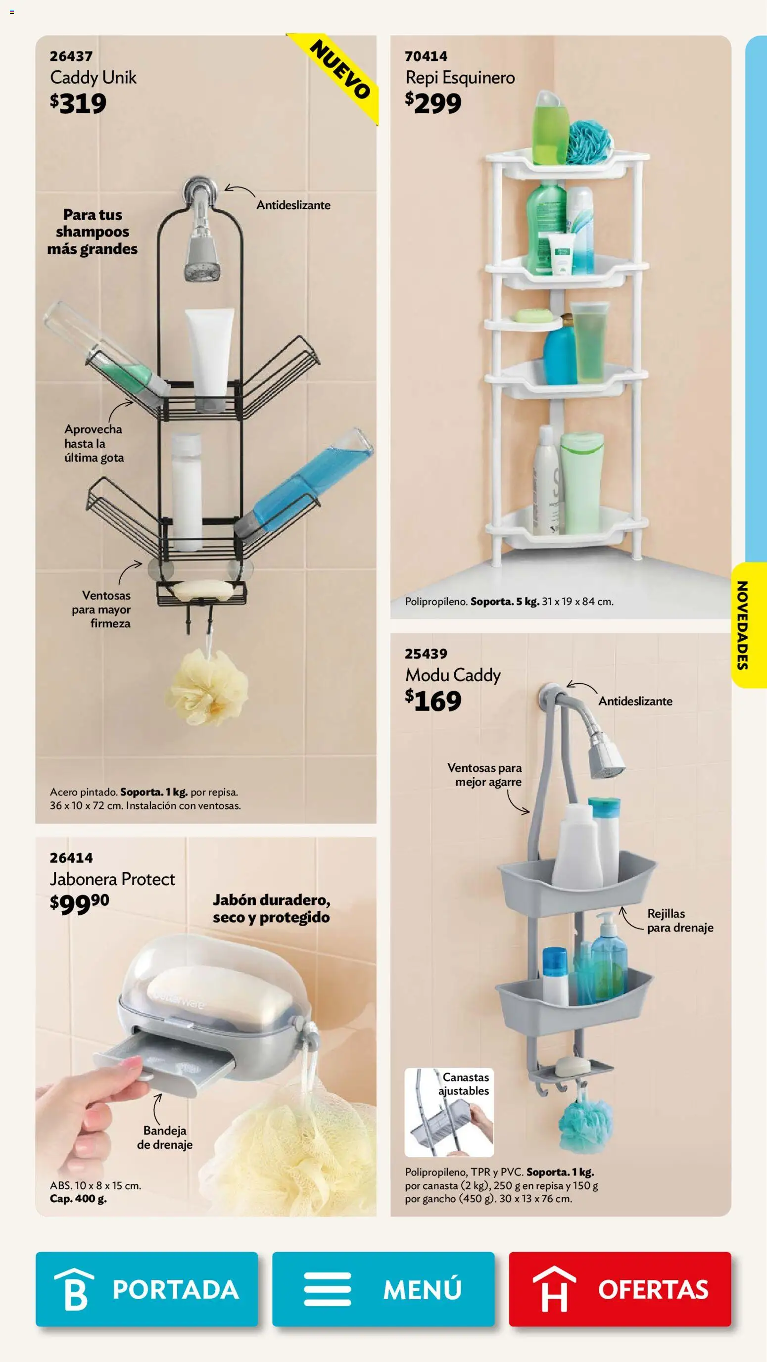 Nuevas ofertas de Betterware válidas en toda la República Mexicana desde el 02/11/2026. ¡Encuentra las mejores ofertas en Betterware campaña 11 2026! | Página: 85