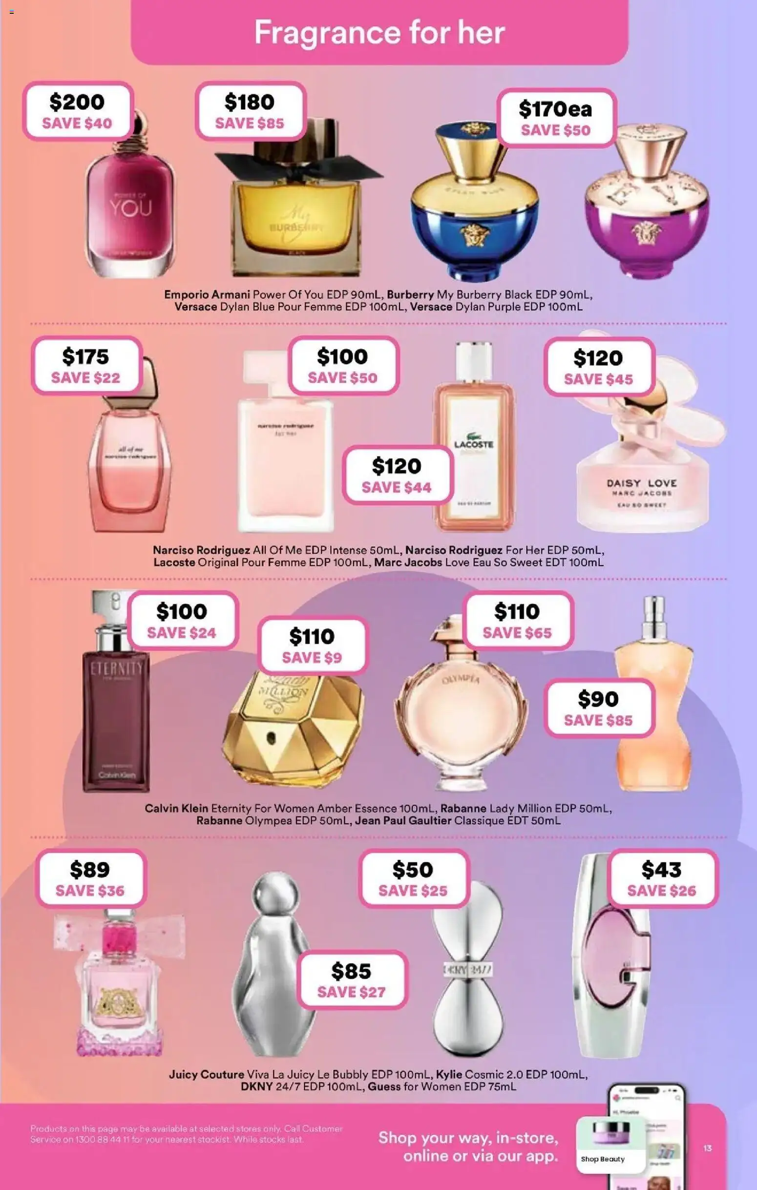 Priceline Pharmacy catalogue - valid from 06.05.2026 | Page: 13 | Products: Fragrance