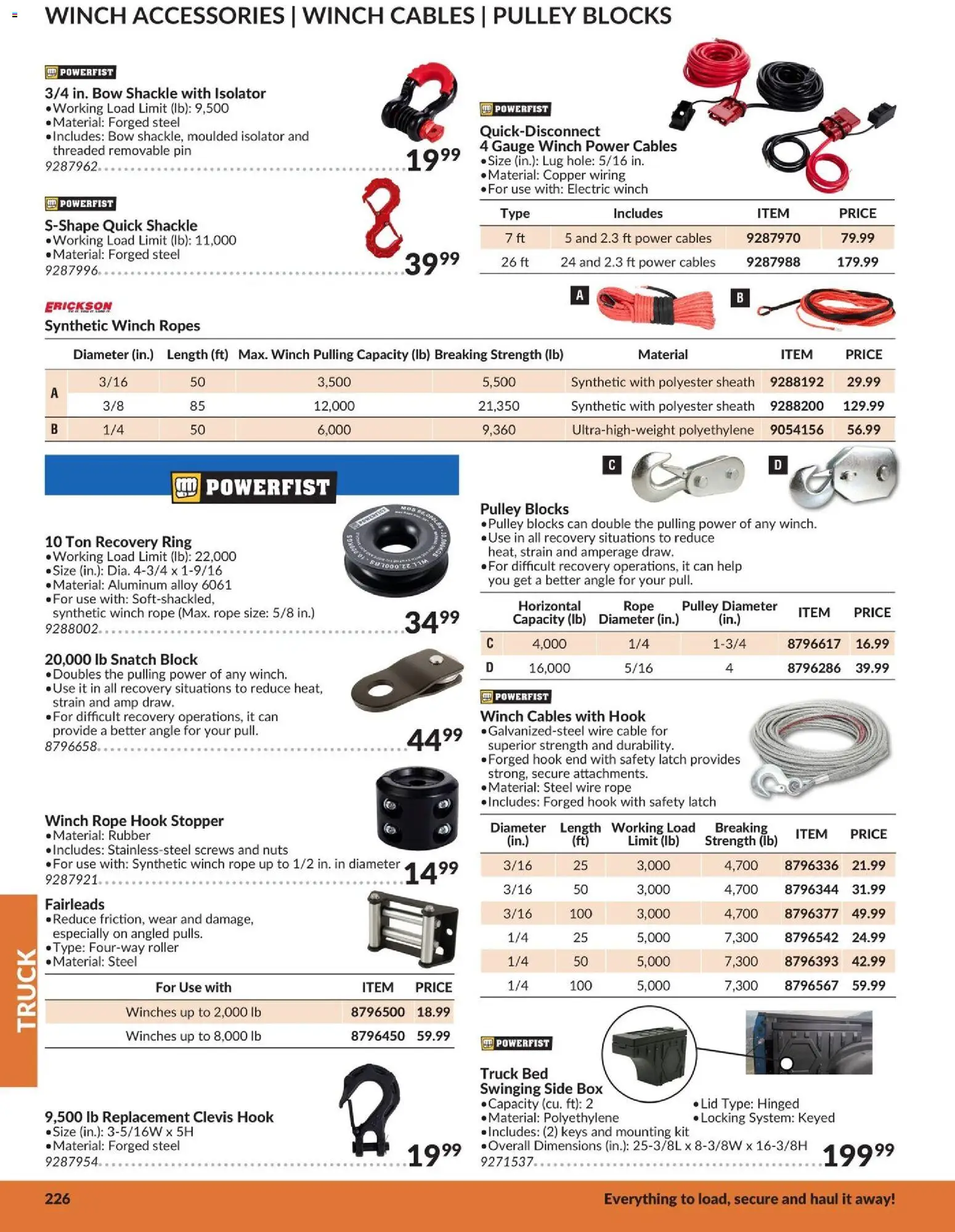 Princess Auto flyer valid from 21.04.2026 | Page: 7 | Products: Nuts, Cable, Bed, Box