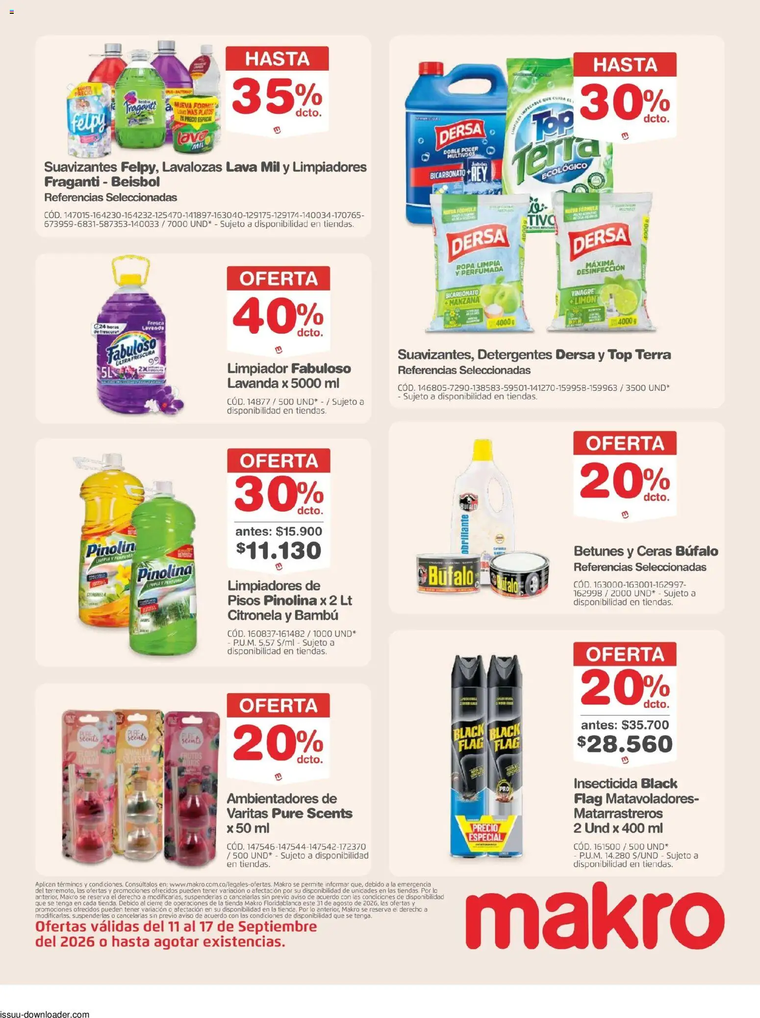 Makro revista - valida desde el 11/09/2026 | Página: 33