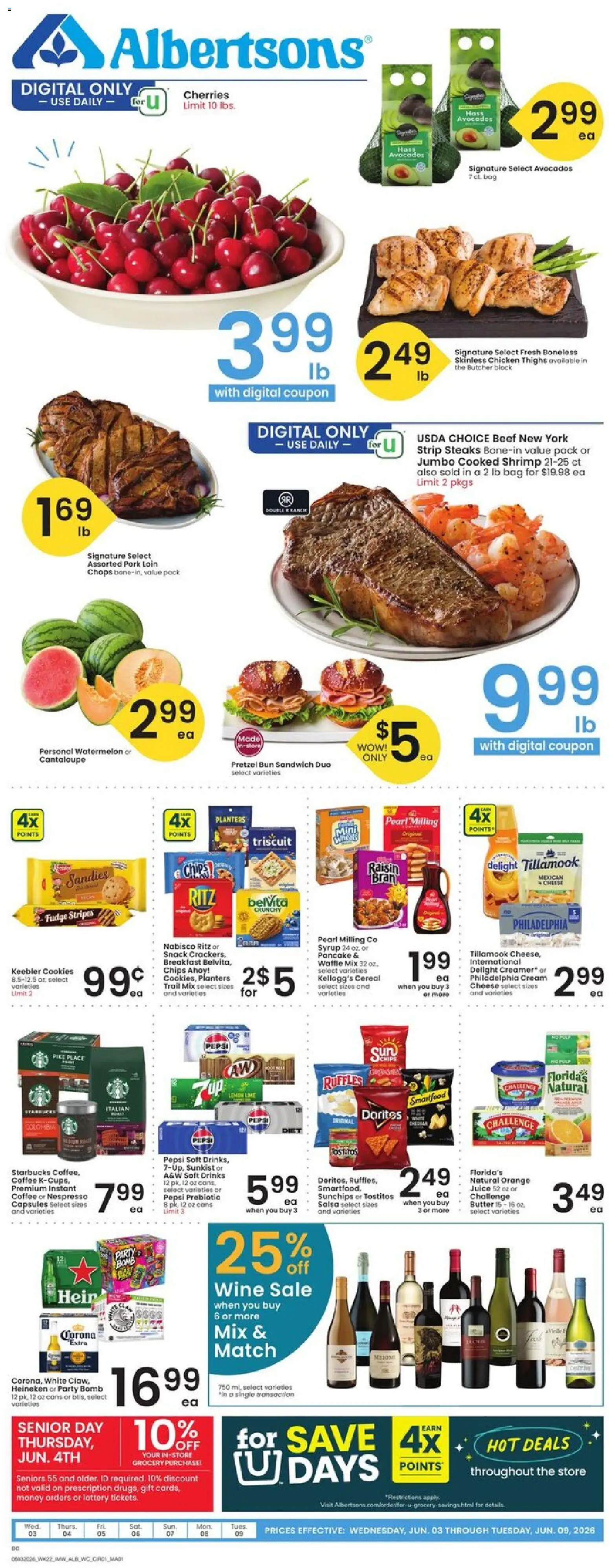 Albertsons Weekly Ad - valid from 03.06.2026 | Page: 1