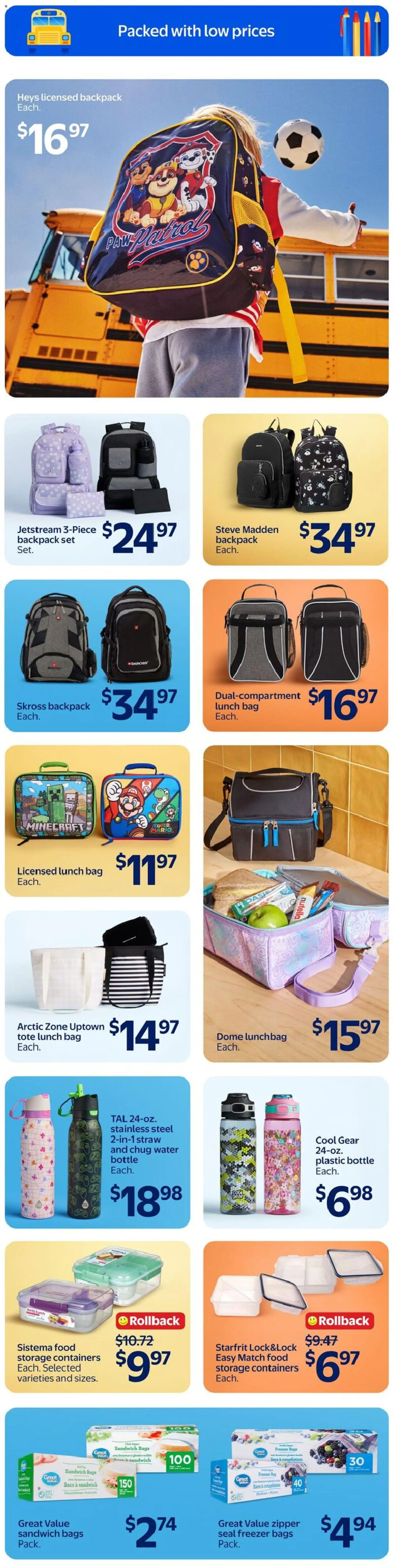 Walmart flyer valid from Aug 20, 2026 | Page: 11