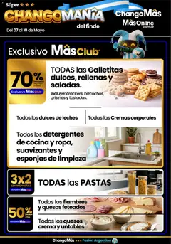 Vista previa Punto Mayorista Súper ChangoManía del finde  válido desde el 07.05.2026