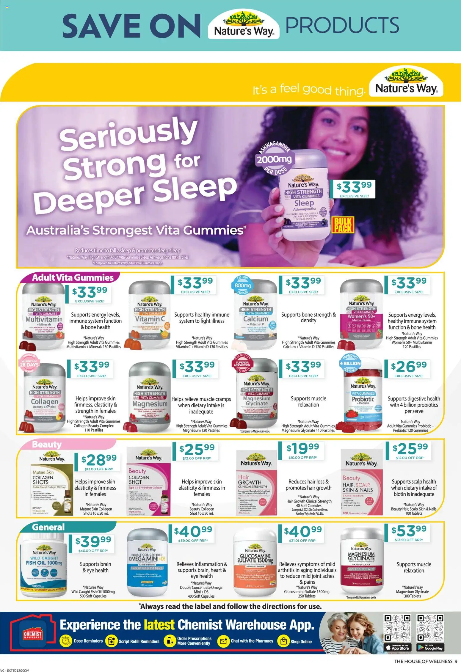 Chemist Warehouse catalogue - valid from 17/07/2026 | Page: 9 | Products: Oil, Fish, Collagen, Vitamin