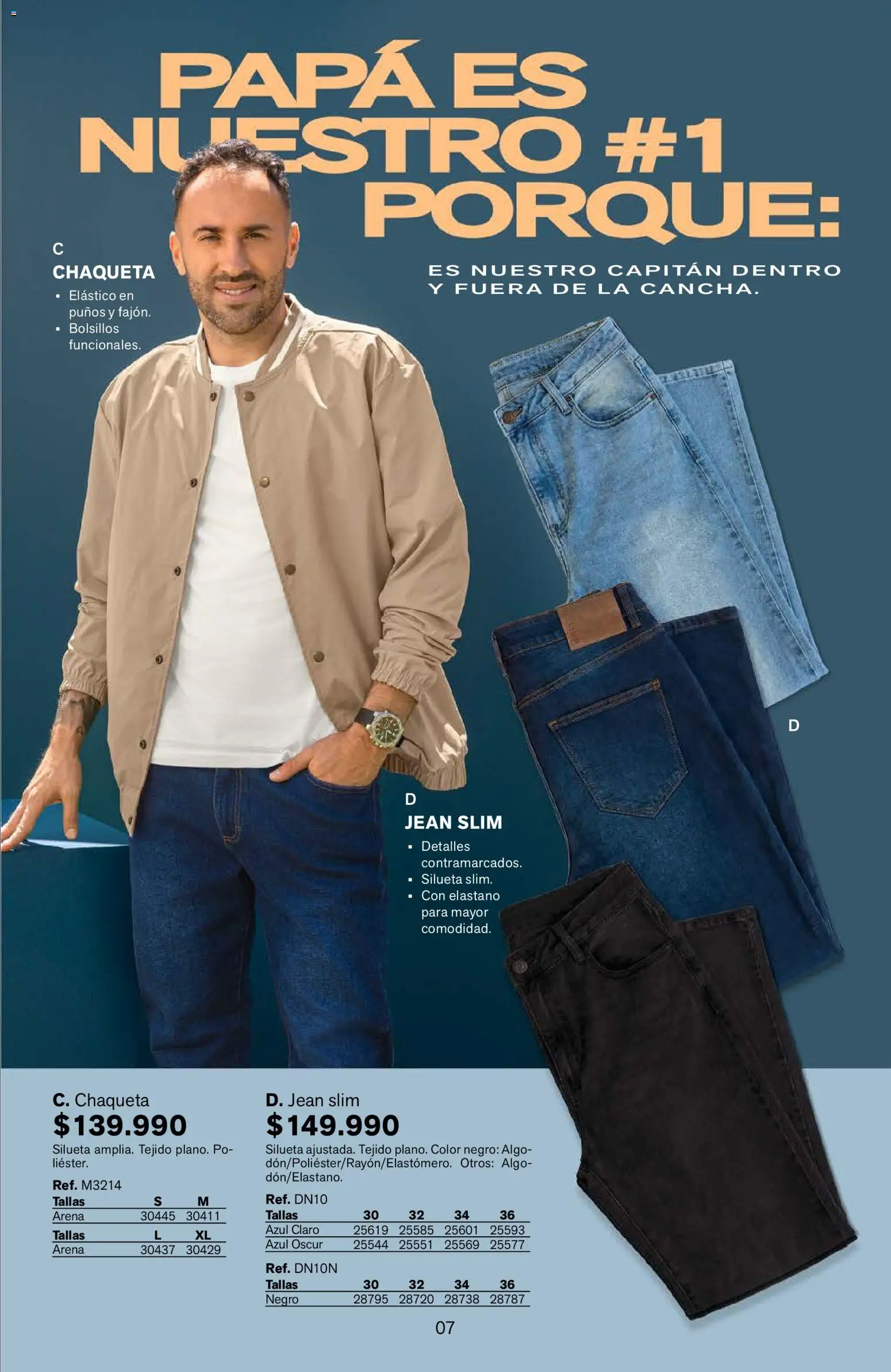 Leonisa revista - valida desde el 04.06.2026 | Página: 7 | Productos: Jean, Papa, Chaqueta
