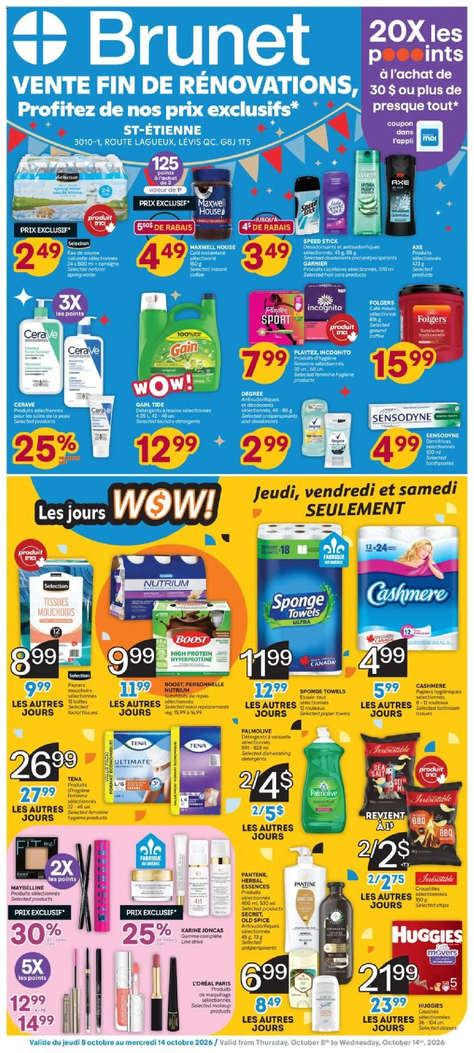 Brunet flyer valid from Oct 8, 2026 | Page: 1