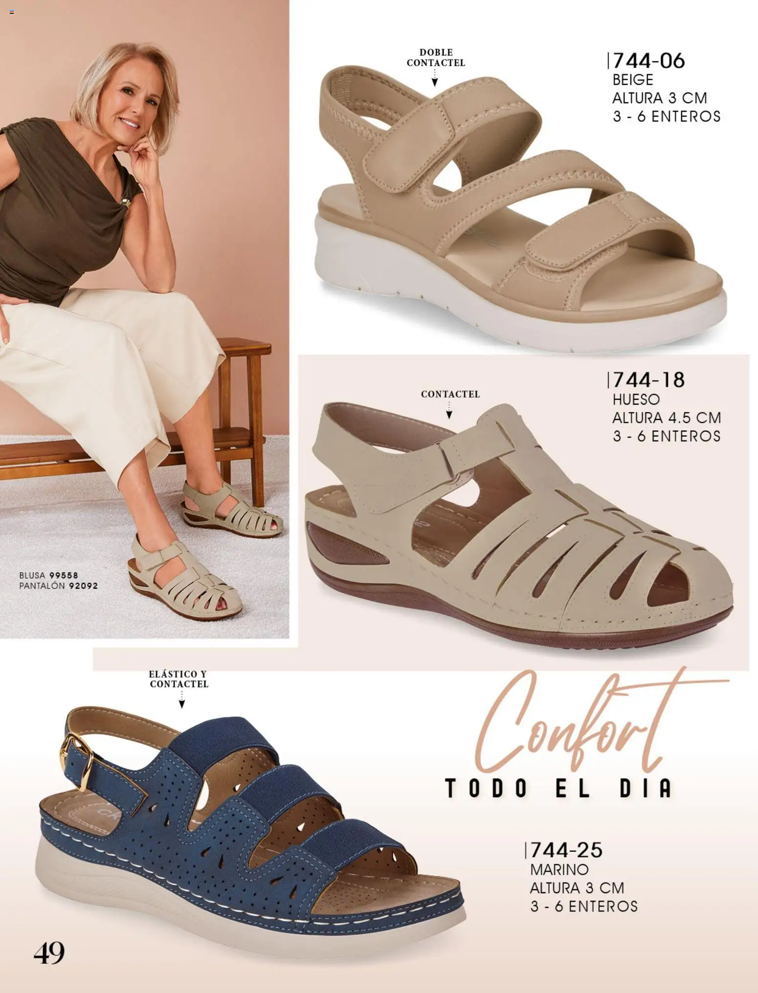 Nuevas ofertas de Cklass válidas en toda la República Mexicana desde el 08/07/2026. ¡Encuentra las mejores ofertas en Cklass catálogo Confort! | Página: 50 | Productos: Blusa