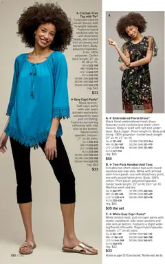 Preview of Avon weekly ads valid from 06.05.2026 | Page: 132 | Products: Trim, Crochet, Pants, Dress