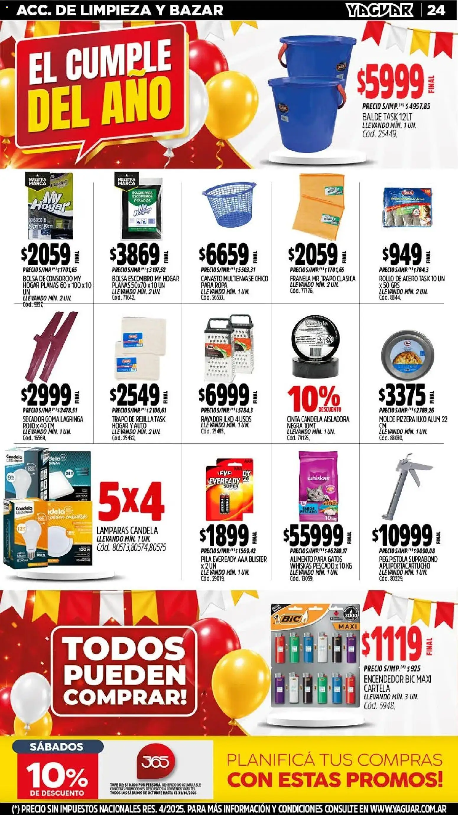 Yaguar - Oferta Semanal General Roca │ válido desde el 05/10/2026 | Página: 23