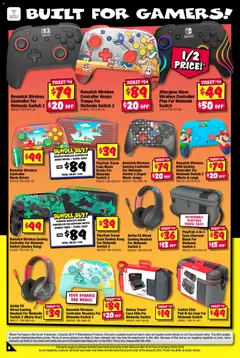 Preview of JB Hi-Fi Power up with Nintendo - valid from 09/07/2026 | Page: 8 | Products: Cart, Controller, Headset, Case