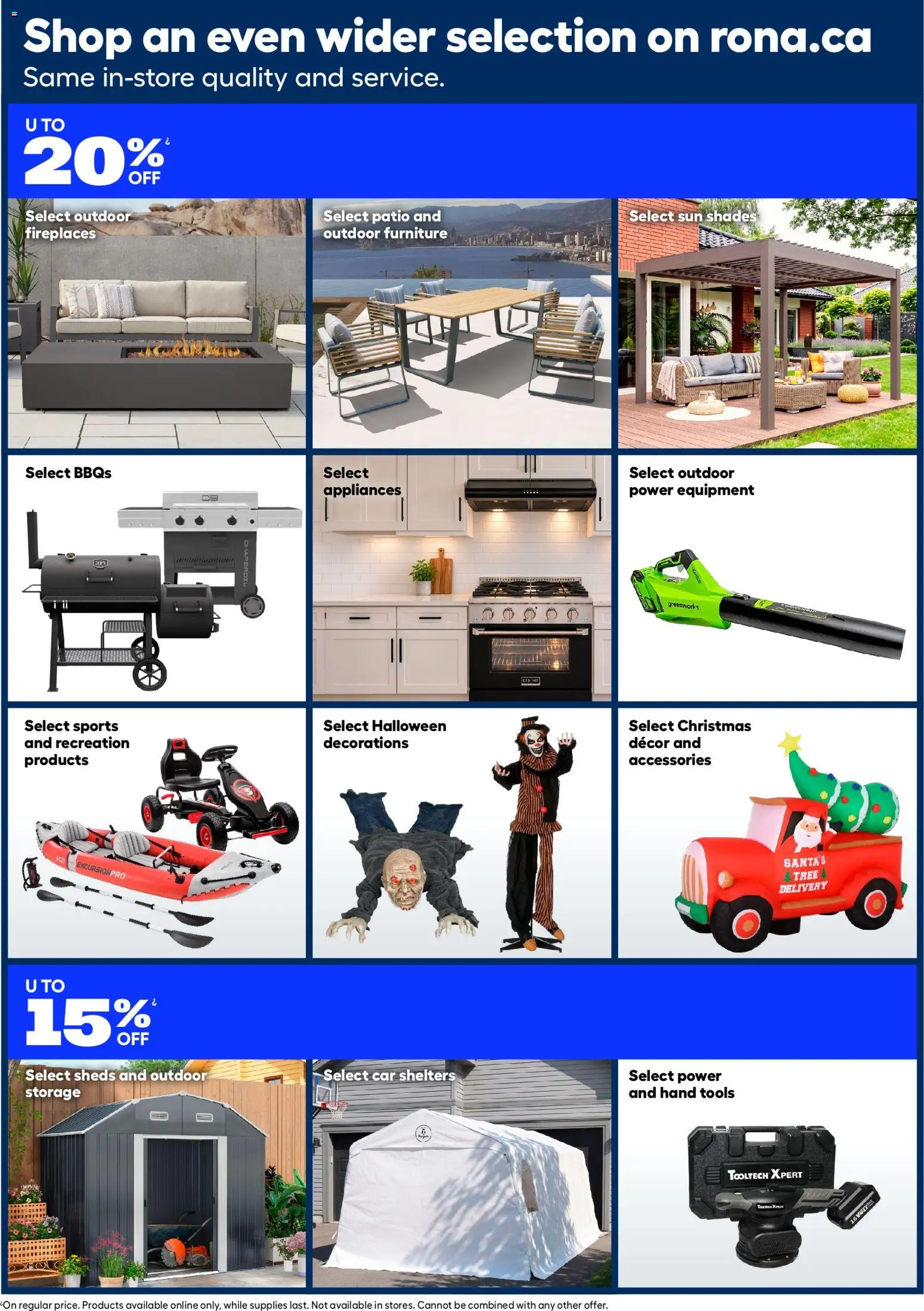 Rona flyer valid from Oct 1, 2026 | Page: 18 | Products: Hand tools, Tools