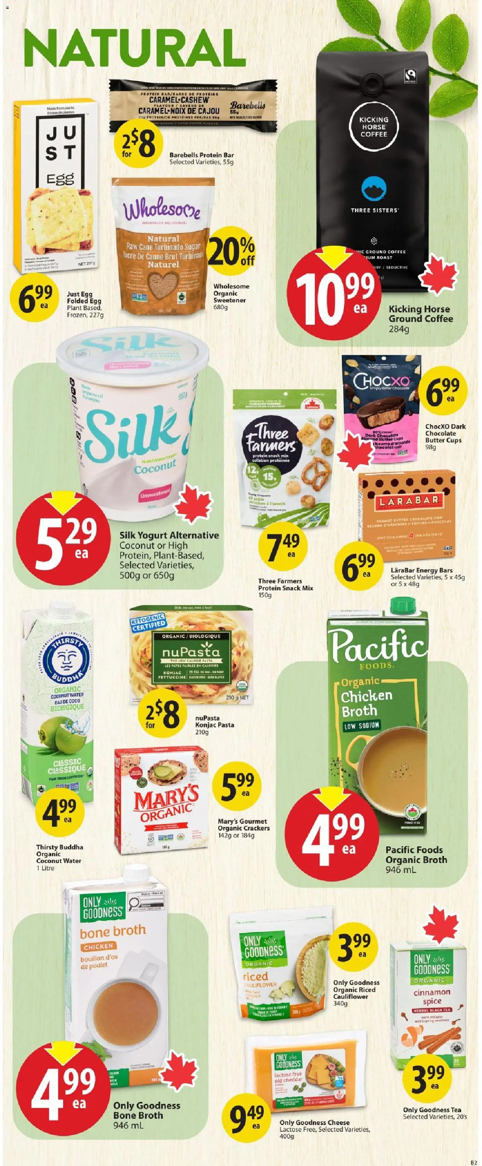 Save on foods flyer valid from Sep 10, 2026 | Page: 24 | Products: Coconut, Black tea, Protein, Chicken