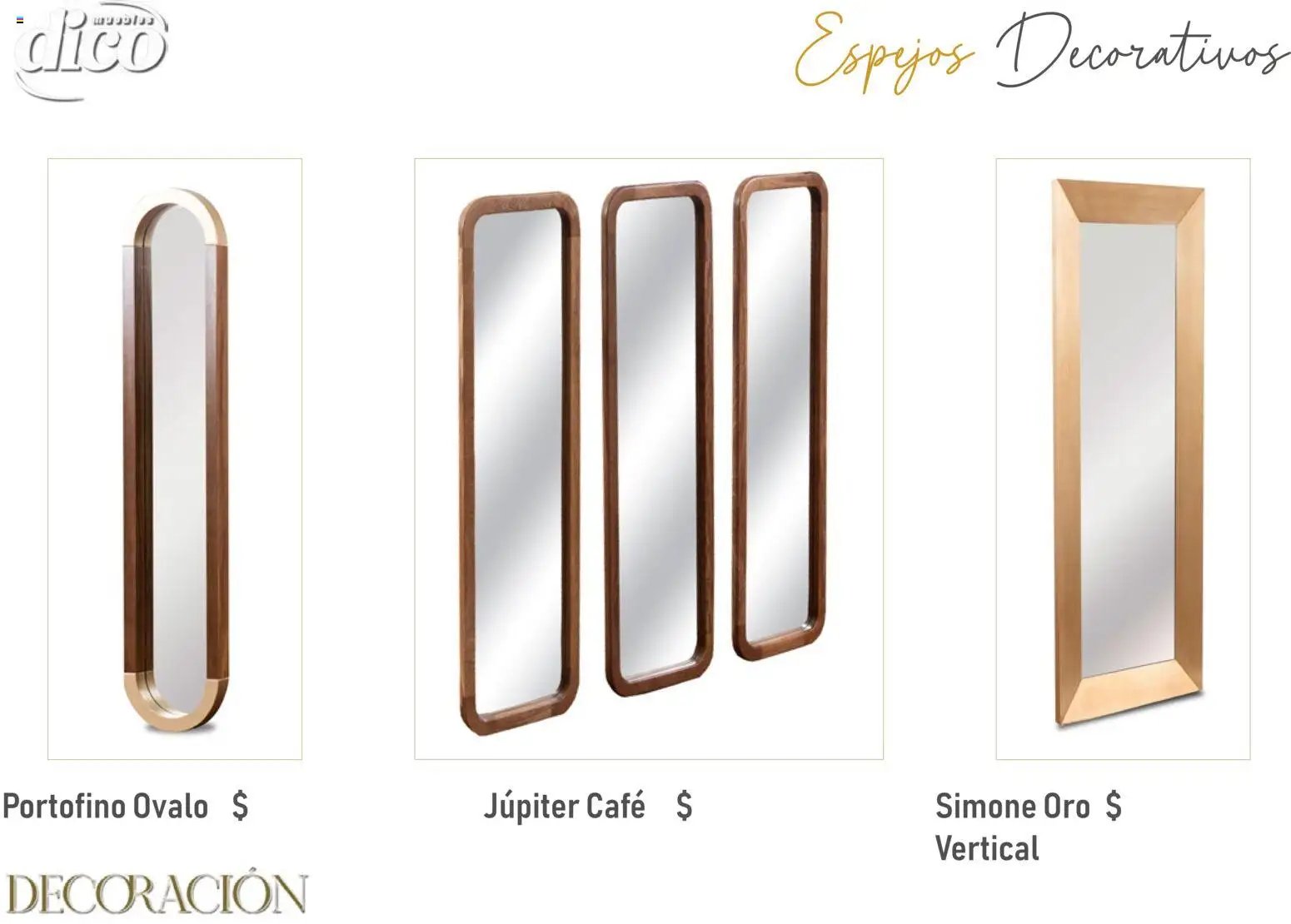 Nuevas ofertas de Muebles Dico válidas en toda la República Mexicana desde el 09/12/2025. ¡Encuentra las mejores ofertas en Muebles Dico catálogo Decoración! | Página: 34 | Productos: Café, Decoración