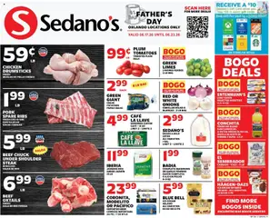 Preview of Sedano's weekly ads valid from 17.06.2026