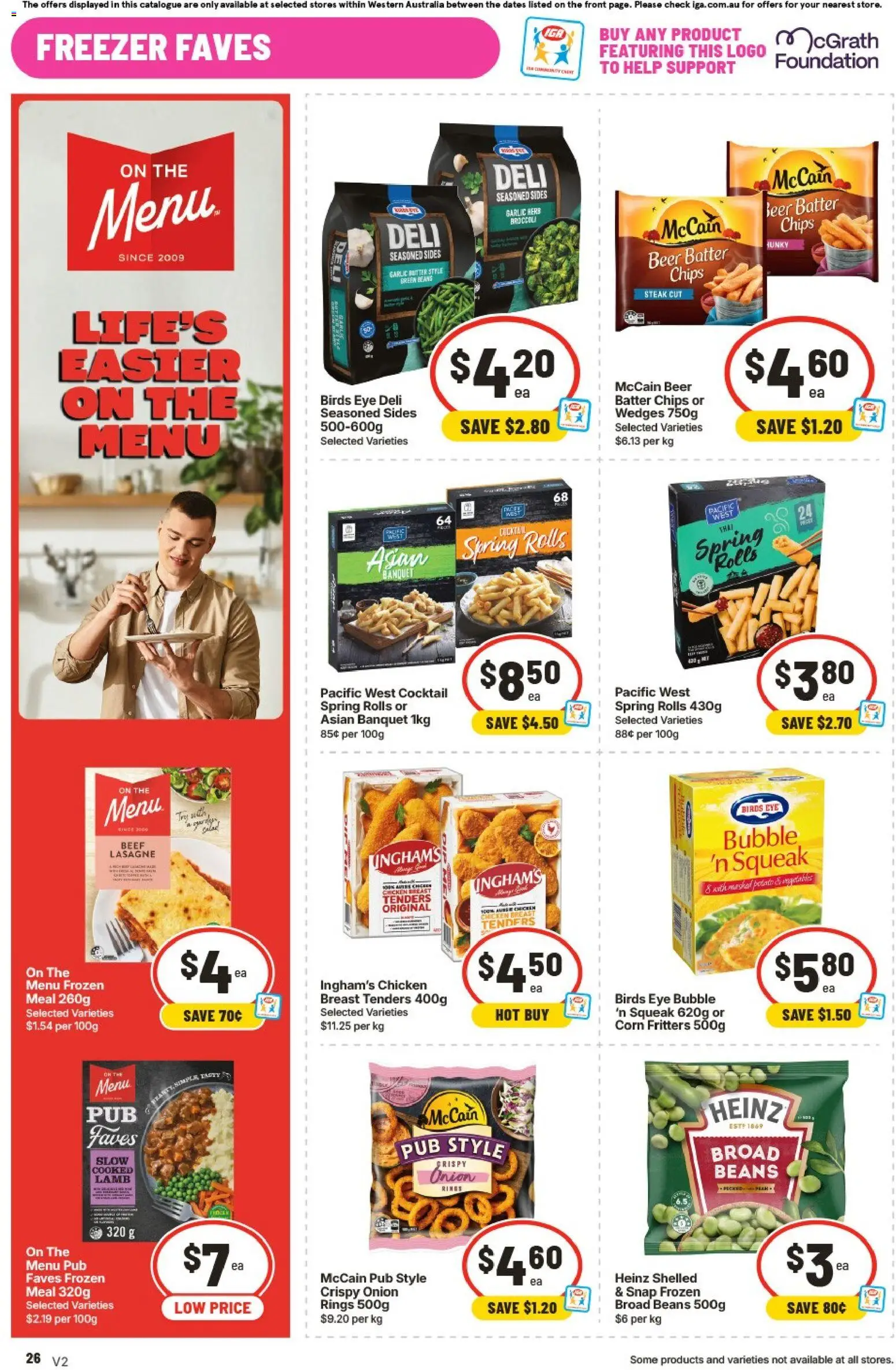 IGA catalogue - valid from 23/09/2026 | Page: 34 | Products: Chips, Cocktail, Garlic, Onion
