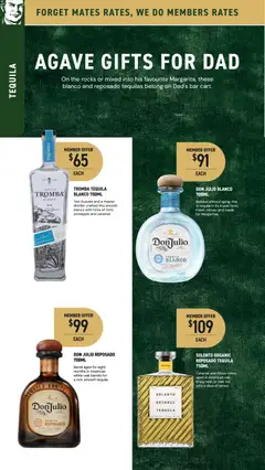 Preview of Dan Murphy's catalogue - valid from 20/08/2026 | Page: 35 | Products: Agave, Tequila, Pineapple, Ice