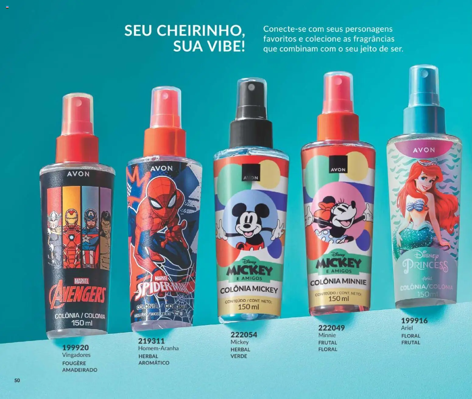 Avon Folheto - válido de 10/08/2026 | Página: 50 | Produtos: Ariel
