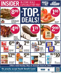 Preview of Price Chopper weekly ads valid from 31.05.2026