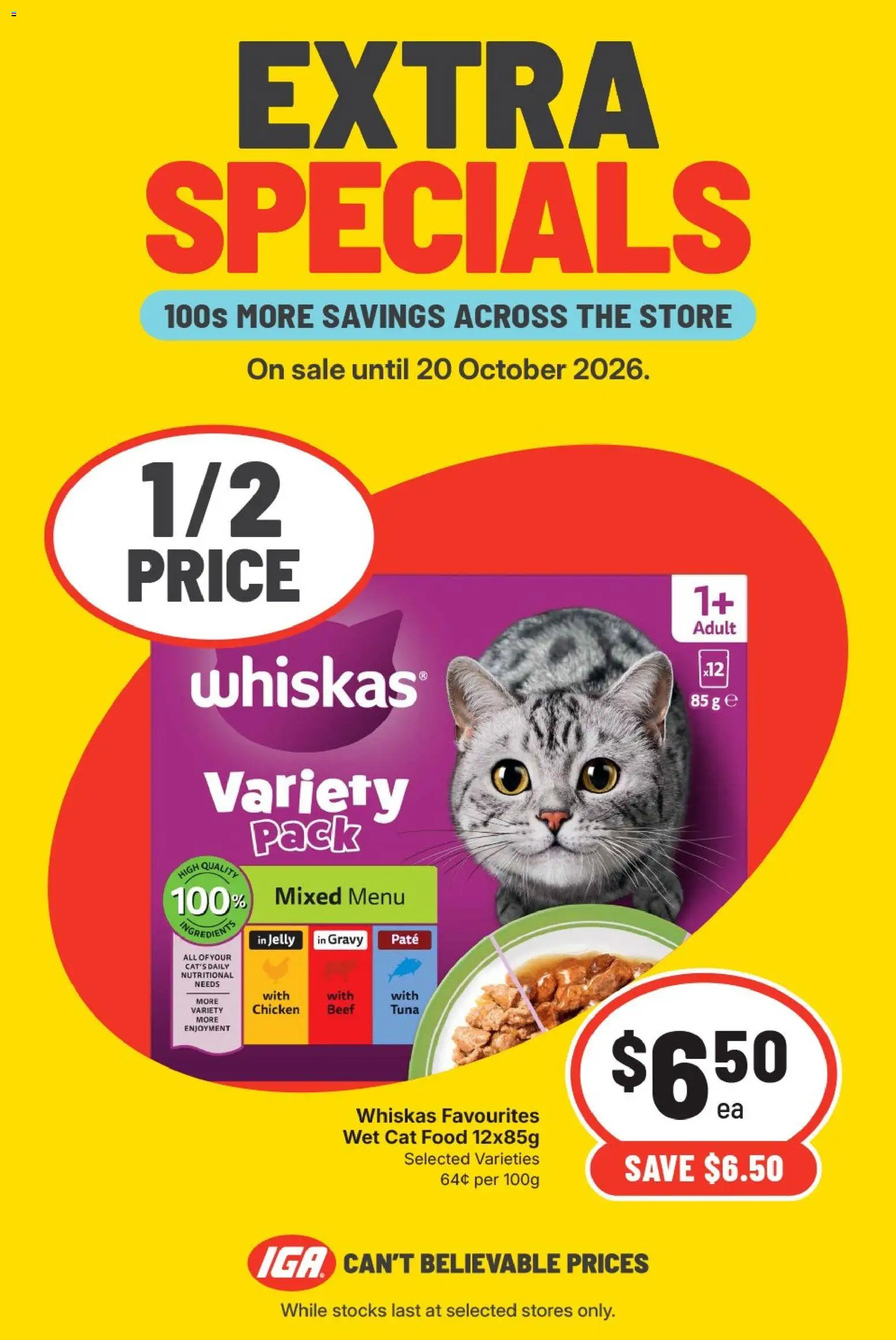 IGA catalogue - valid from 14/10/2026 | Page: 1