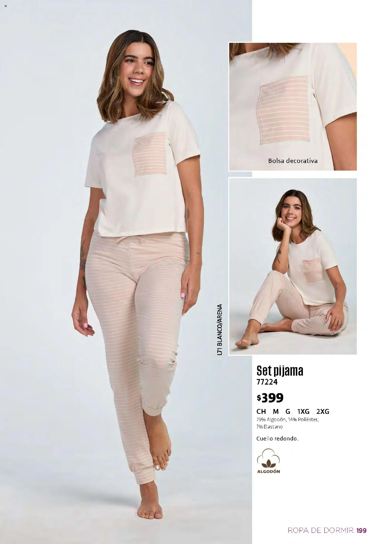 Nuevas ofertas de Ilusión válidas en toda la República Mexicana desde el 01/09/2026. ¡Encuentra las mejores ofertas en Ilusión catálogo Otoño! | Página: 201 | Productos: Pijama, Bolsa, Algodón, Ropa