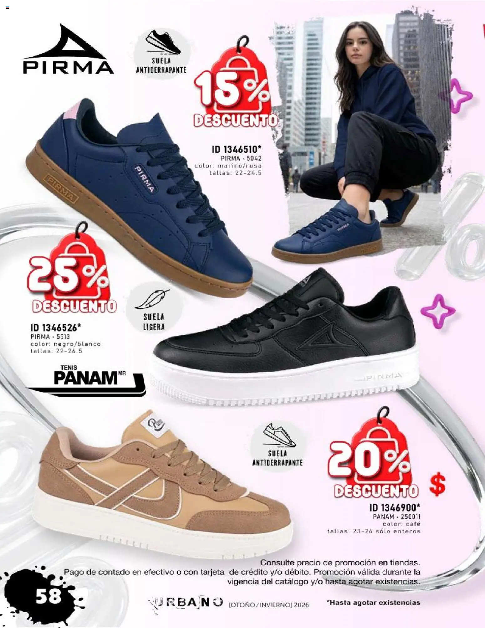 Nuevas ofertas de Price Shoes válidas en toda la República Mexicana desde el 15/10/2026. ¡Encuentra las mejores ofertas en Price Shoes catálogo Urbano! | Página: 56