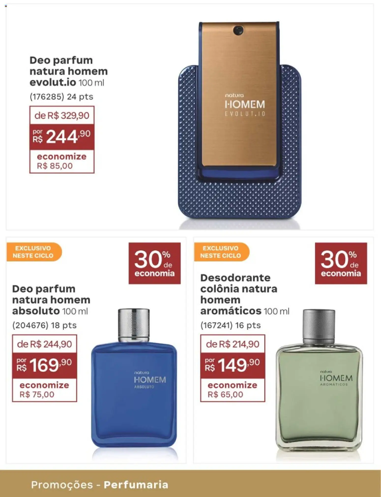 Natura Folheto - válido de 10/08/2026 | Página: 188 | Produtos: Desodorante