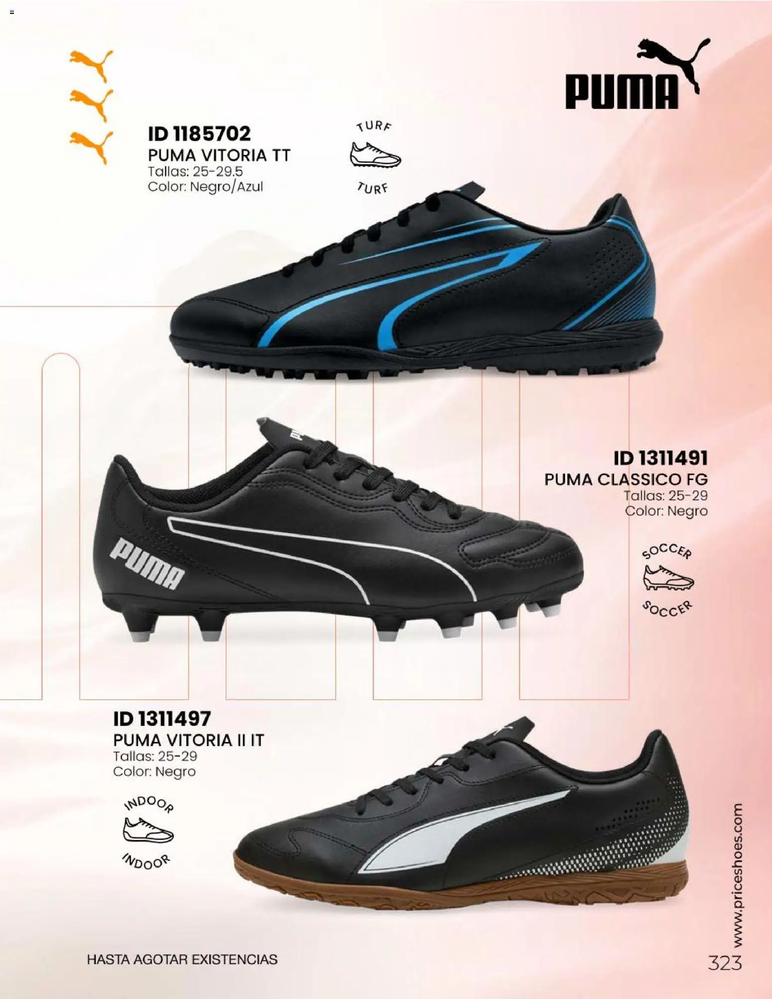 Nuevas ofertas de Price Shoes válidas en toda la República Mexicana desde el 06.05.2026. ¡Encuentra las mejores ofertas en Price Shoes catálogo Todo en uno! | Página: 323