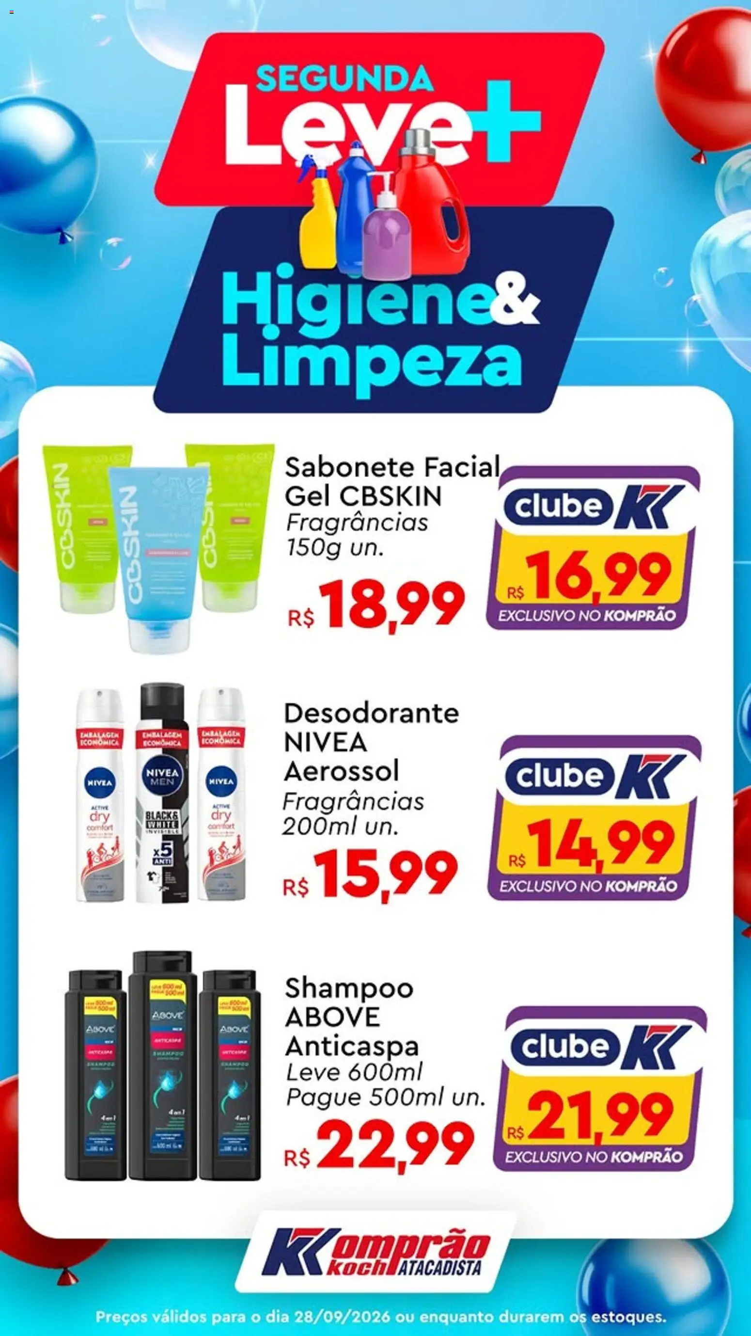 Komprao Atacadista Segunda-feira 28 Setembro
