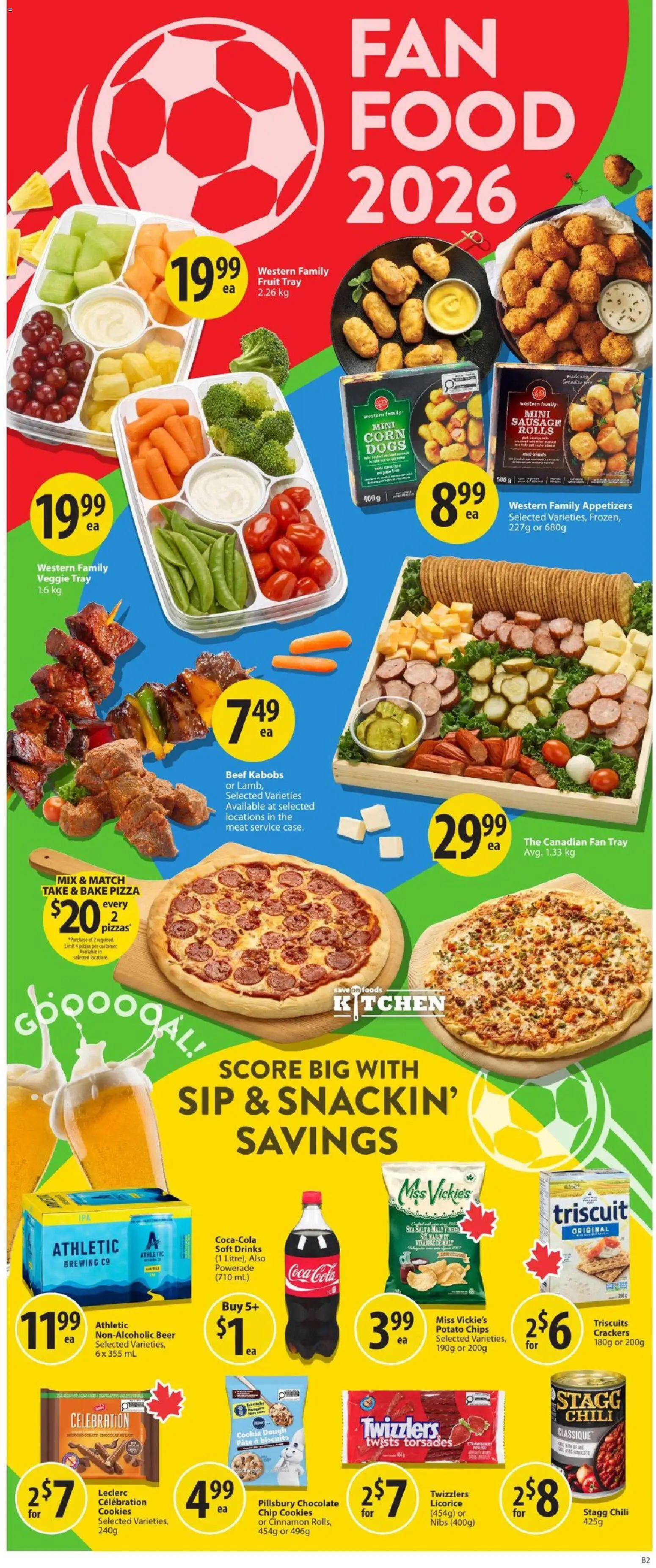 Save on foods flyer valid from Jul 16, 2026 | Page: 14 | Products: Beef, Drinks, Salt, Chocolate