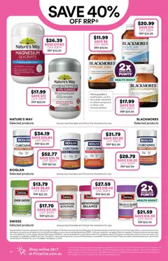 Preview of Priceline Pharmacy catalogue - valid from 20.05.2026 | Page: 30 | Products: Zinc