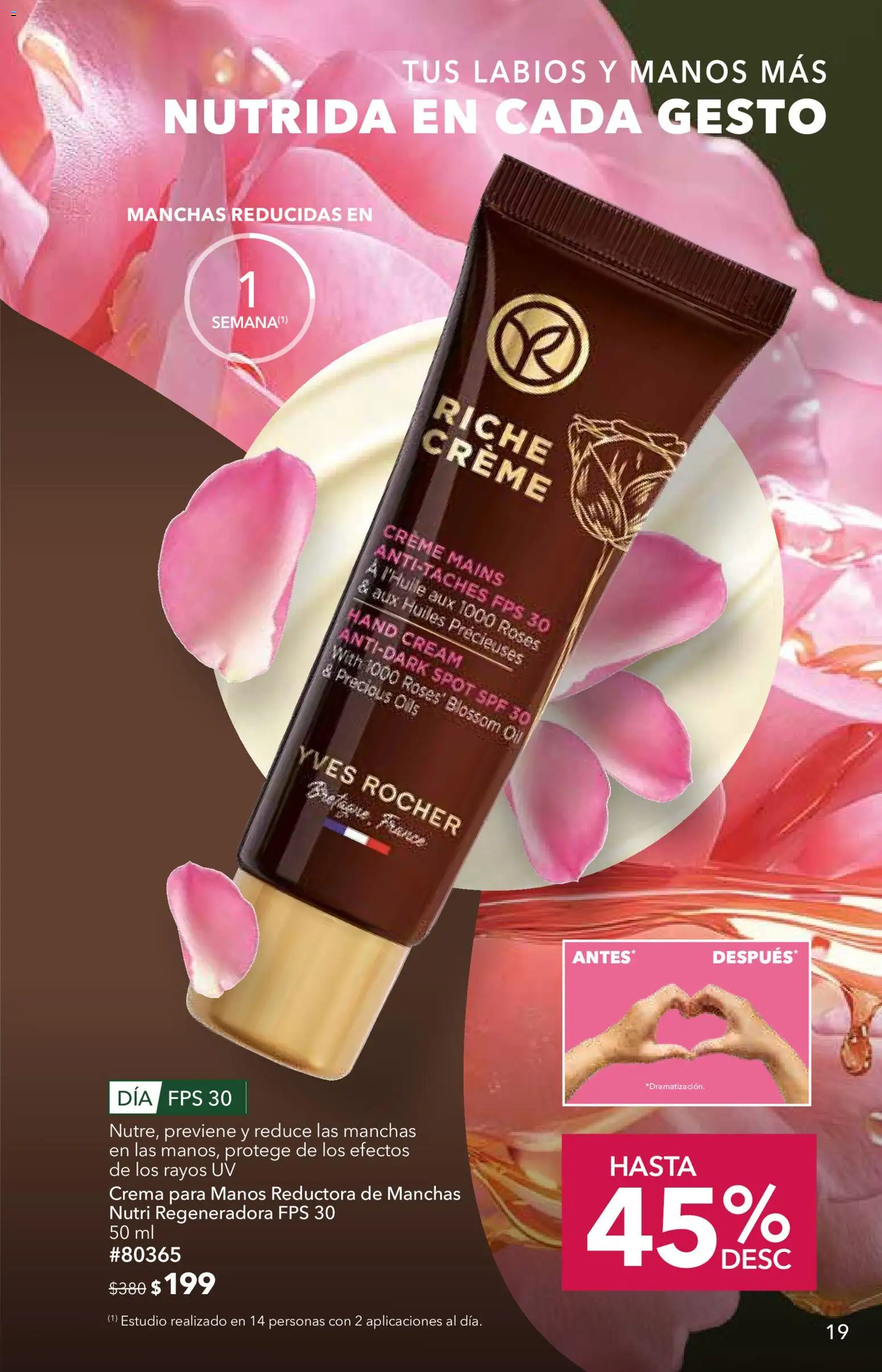 Nuevas ofertas de Yves Rocher válidas en toda la República Mexicana desde el 25/08/2026. ¡Encuentra las mejores ofertas en Yves Rocher campaña 12 2026! | Página: 19 | Productos: Crema