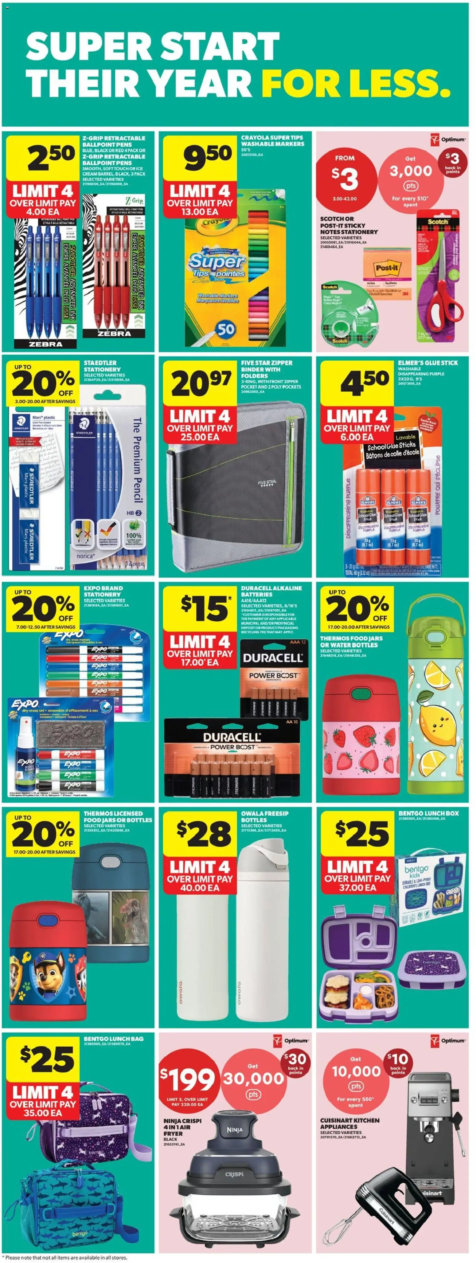 Real Canadian Superstore flyer valid from Jul 16, 2026 | Page: 33 | Products: Cream, Bag, Fryer, Box