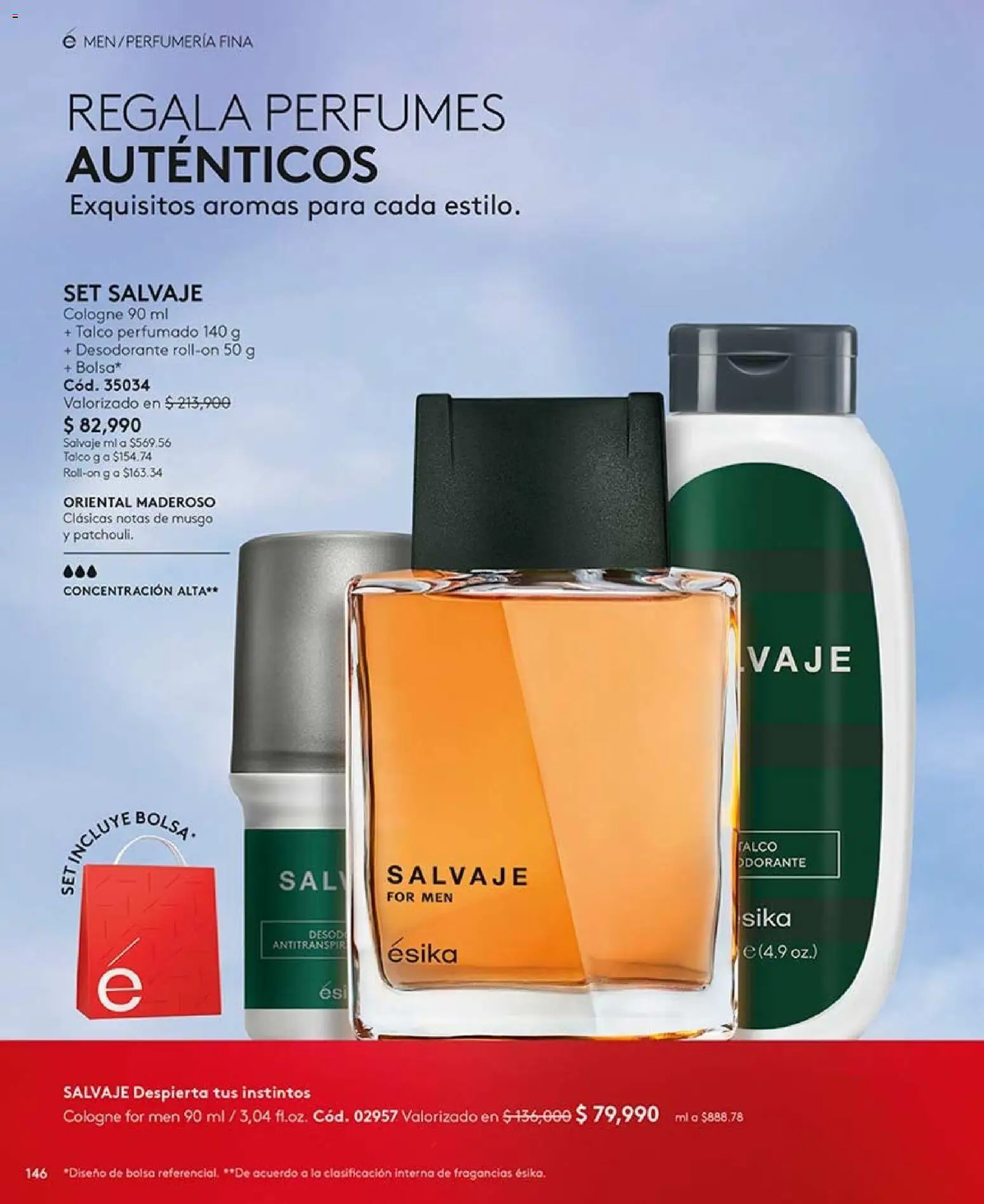 Ésika revista - valida desde el 28/08/2026 | Página: 146 | Productos: Bolsa, Perfumes, Desodorante