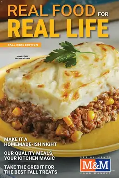 Preview of M&M Food Market - Fall edition from shop M&M Food Market valid from Sep 14, 2026