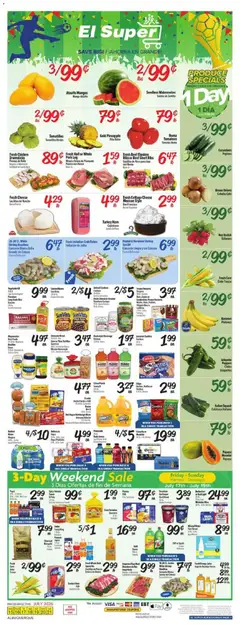 Preview of El Super weekly ads valid from 07/15/2026