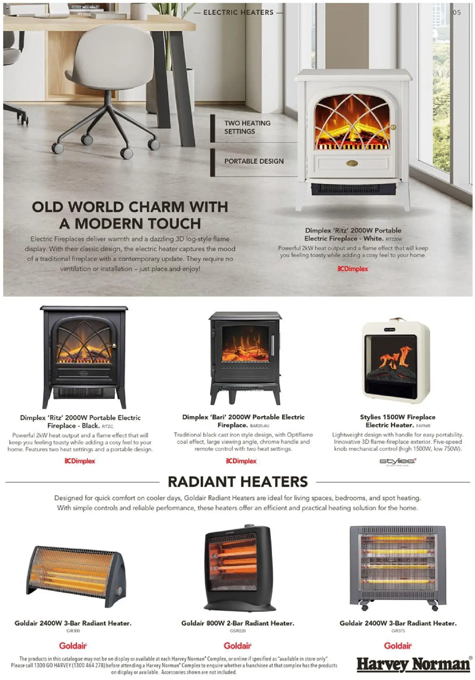Harvey Norman catalogue - valid from 21.04.2026 | Page: 5 | Products: Accessories, Portable, Remote control, Iron