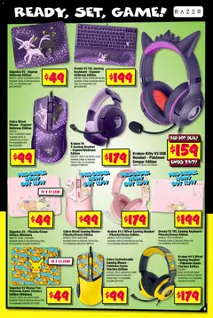 Preview of JB Hi-Fi Power up with Nintendo - valid from 09/07/2026 | Page: 9 | Products: Mouse, Keyboard, Headset, Usb