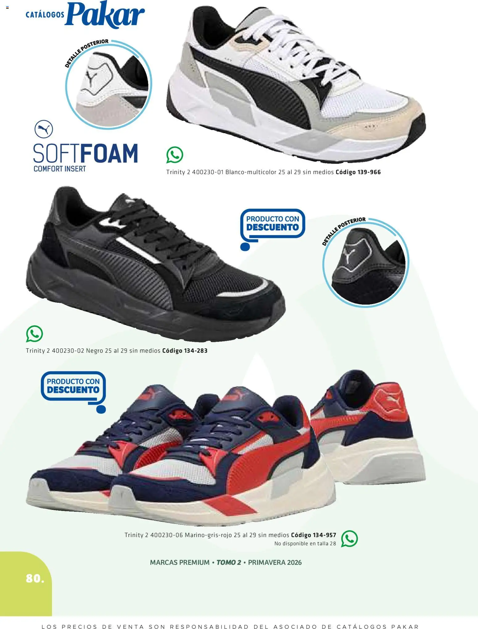 Nuevas ofertas de SC Pakar válidas en toda la República Mexicana desde el 27/02/2026. ¡Encuentra las mejores ofertas en SC Pakar catálogo Premium Men Tomo 2! | Página: 80