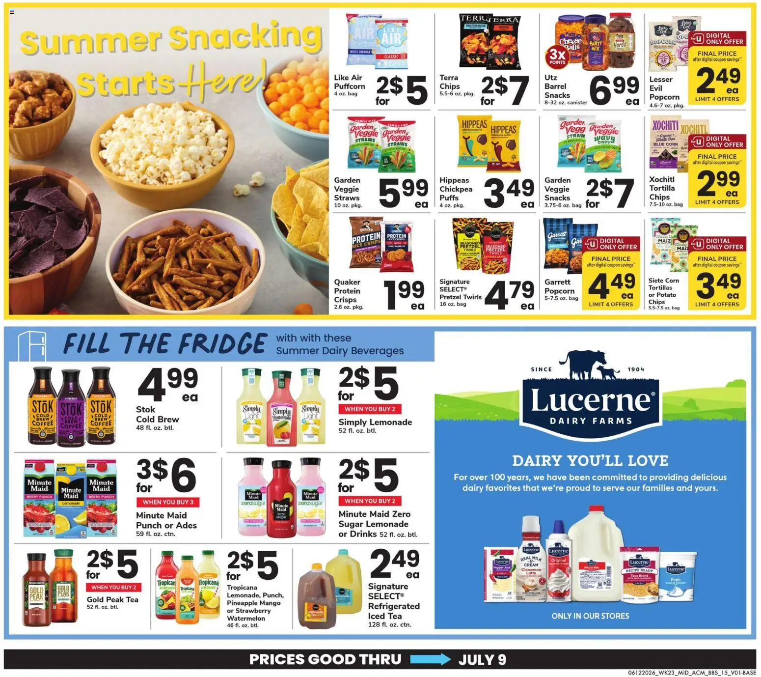 Acme Big Book of Savings - valid from 12.06.2026 | Page: 15 | Products: Coffee, Rice, Tea, Cream