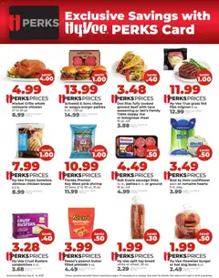 Preview of HyVee weekly ads valid from 07/06/2026 | Page: 5 | Products: Romaine, Table, Bread, Sausage