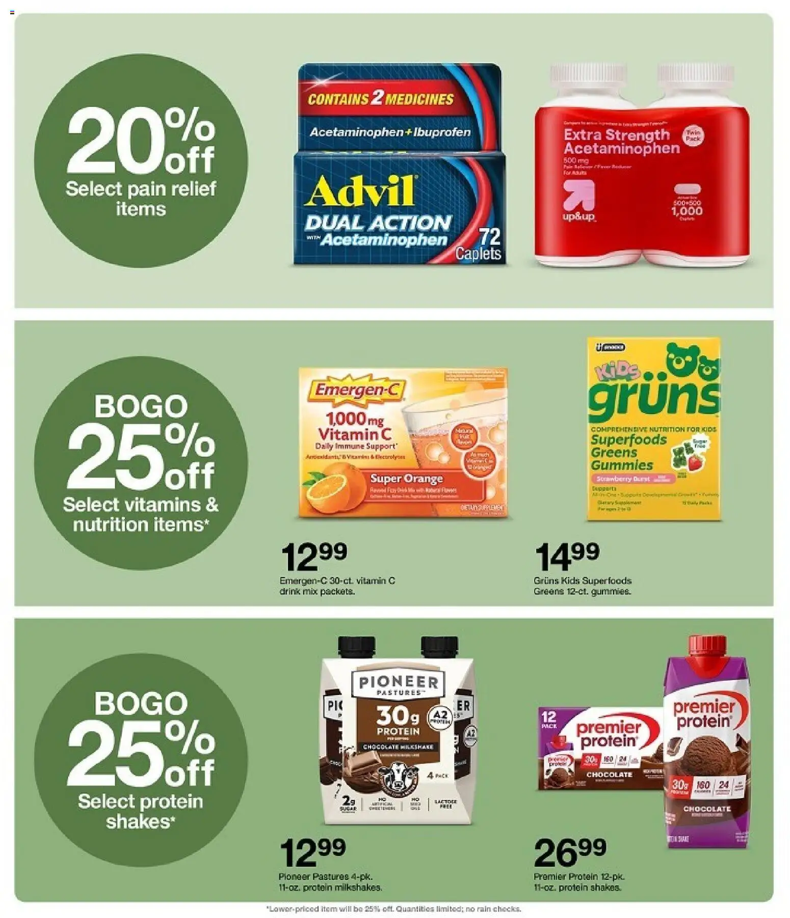 Target Weekly Ad - valid from 07/26/2026 | Page: 23 | Products: Vitamin, Chocolate, Greens