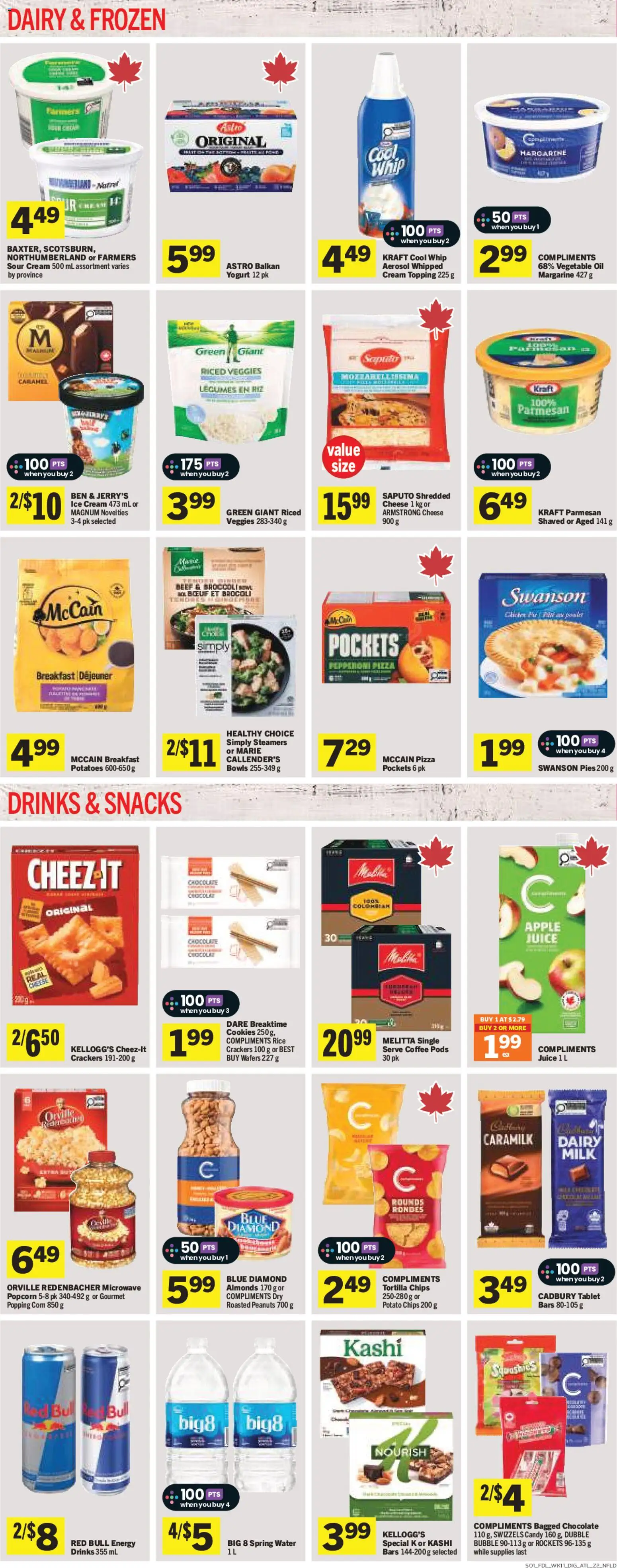 Foodland flyer valid from Jul 9, 2026 | Page: 5 | Products: Cream, Yogurt, Oil, Coffee
