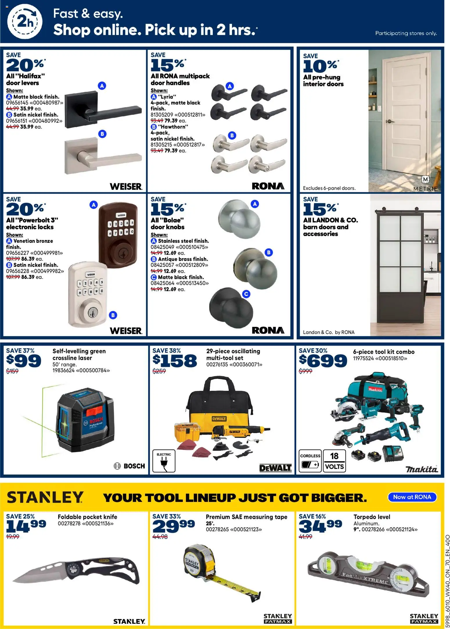 Rona flyer valid from Oct 29, 2026 | Page: 13