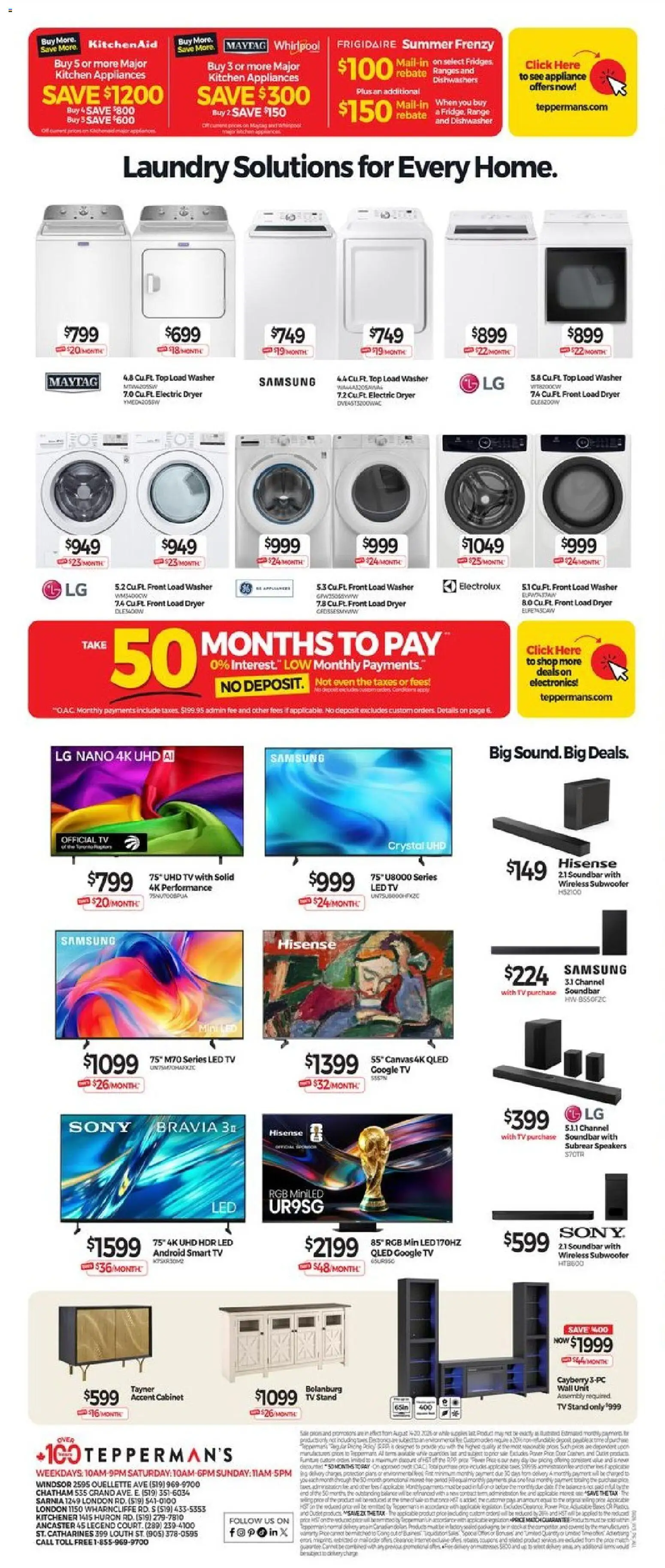 Tepperman's flyer valid from Aug 14, 2026 | Page: 8