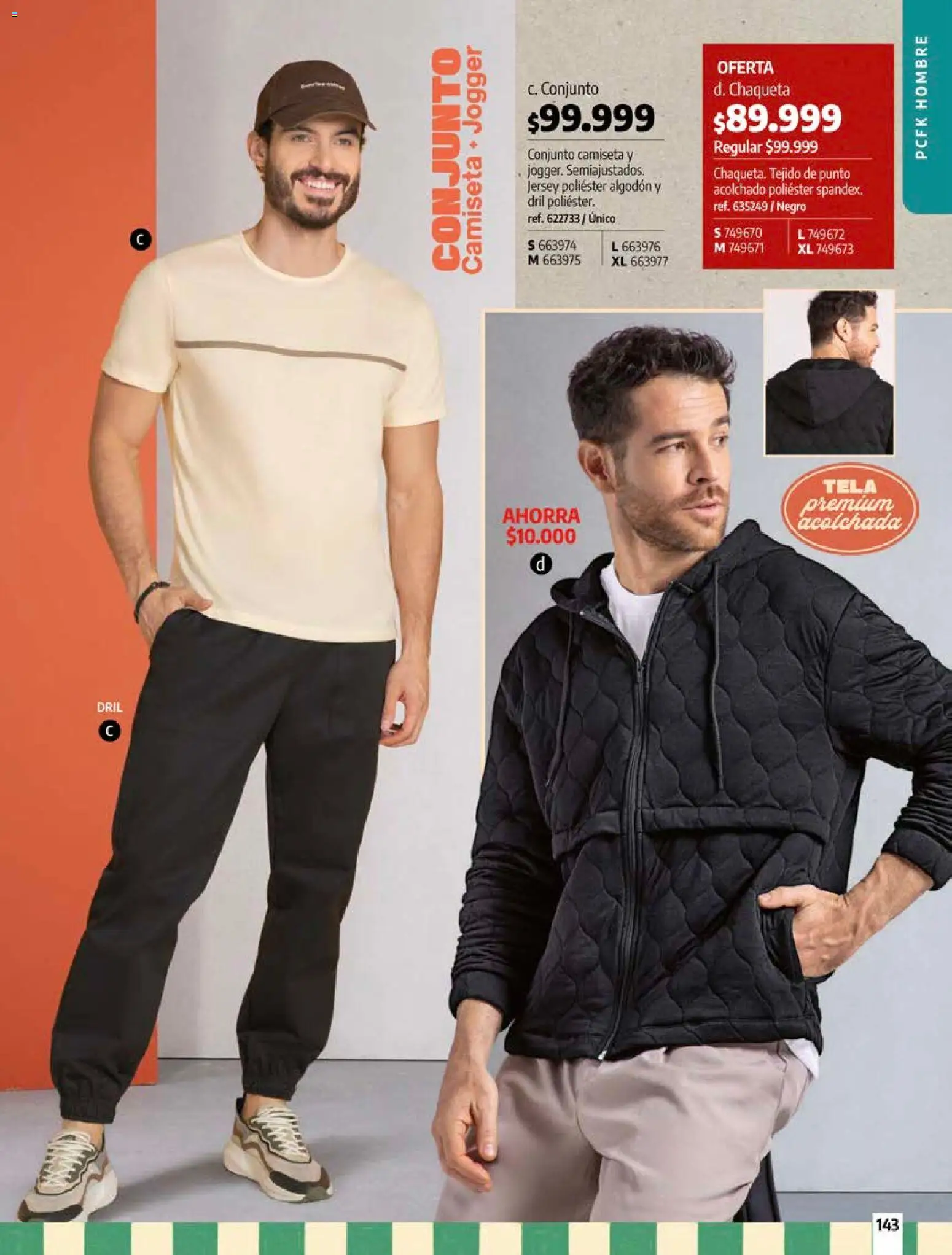 Pacifika revista - valida desde el 18/09/2026 | Página: 143 | Productos: Algodón, Camiseta, Conjunto, Chaqueta