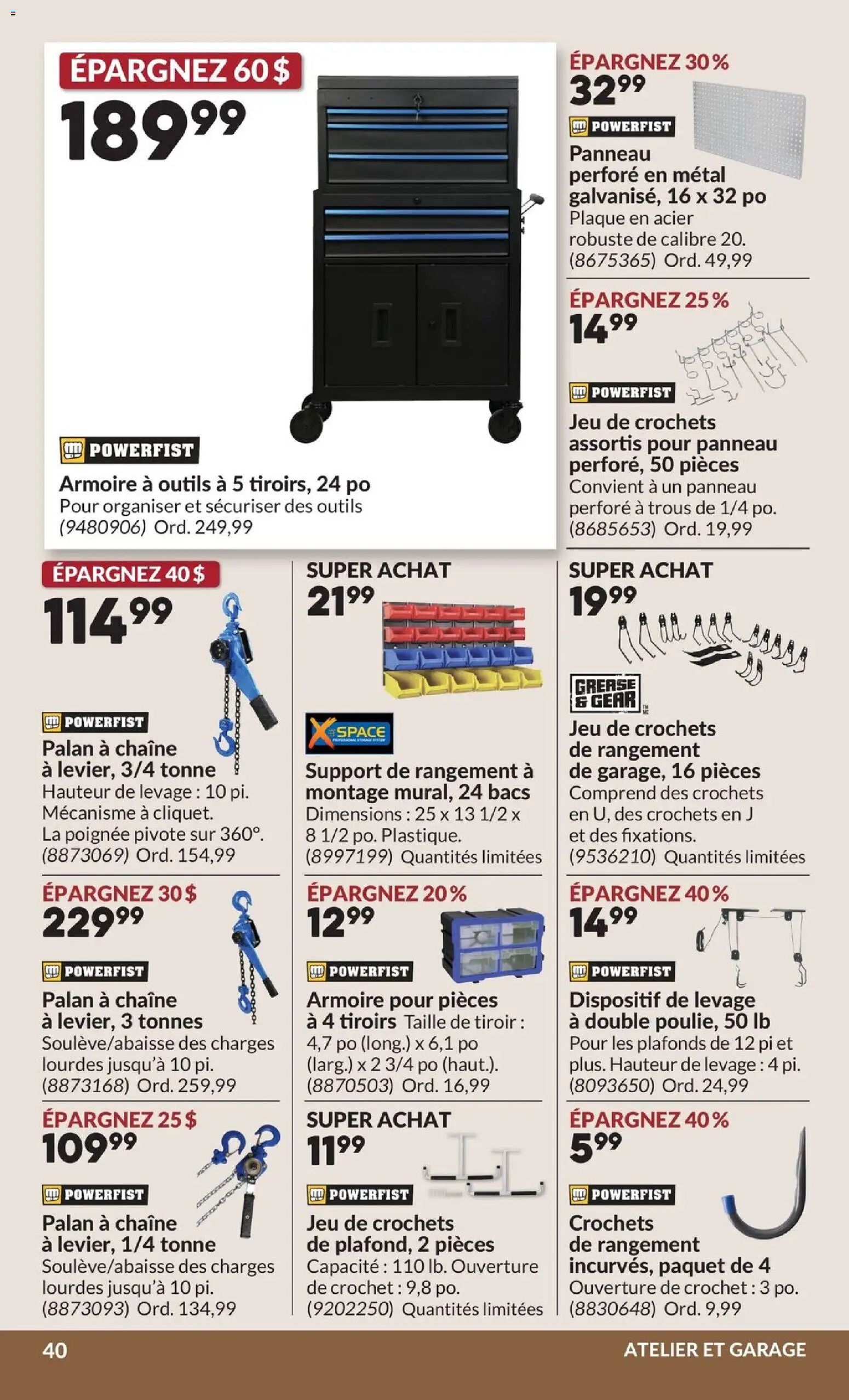 Princess Auto flyer valid from Nov 1, 2026 | Page: 44