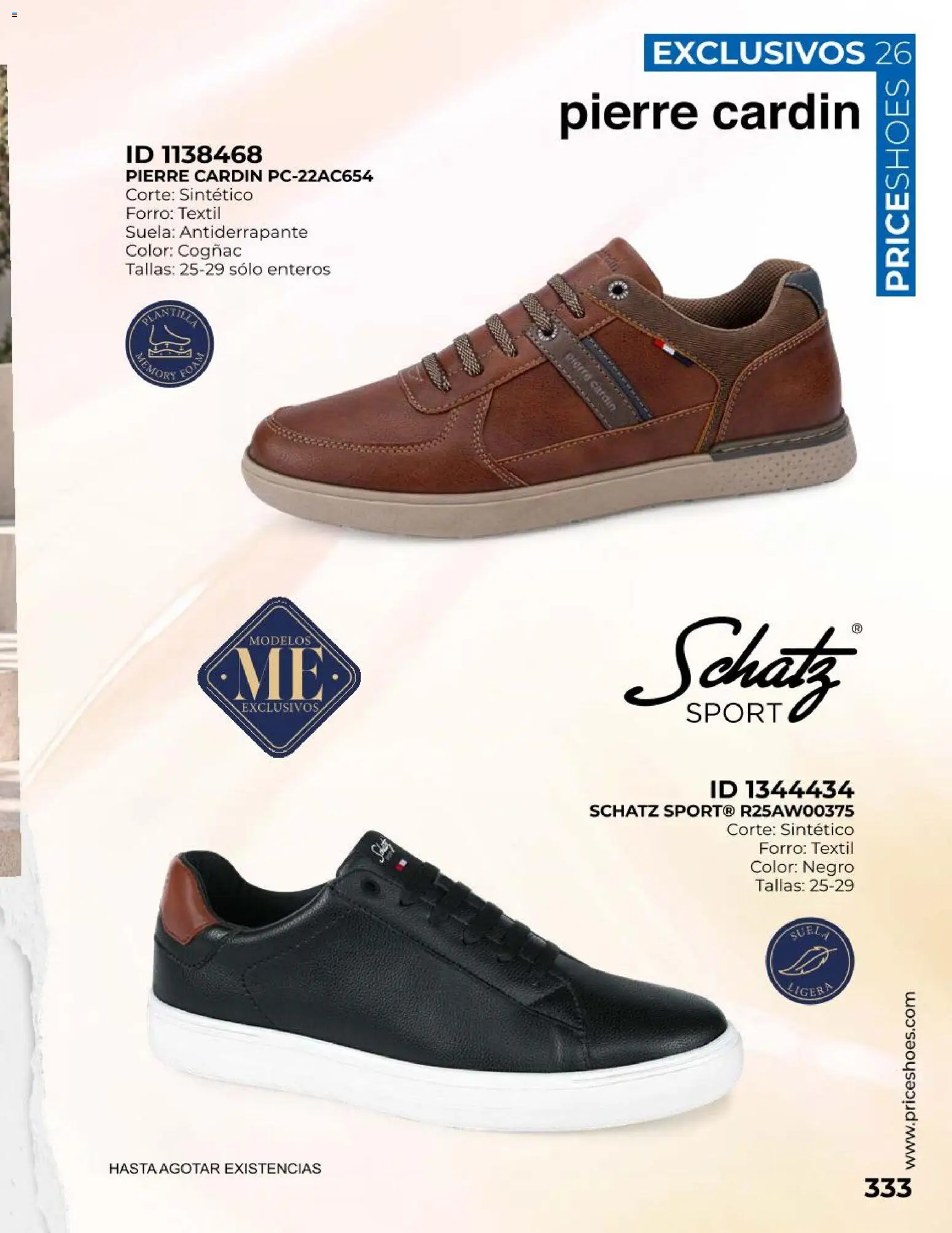 Nuevas ofertas de Price Shoes válidas en toda la República Mexicana desde el 01/10/2026. ¡Encuentra las mejores ofertas en Price Shoes catálogo Exclusivos! | Página: 333