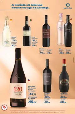 Sam's Club ofertas Adega - Pré-Visualização do folheto da loja Sam's Club, válido de 12.05.2026 | Página: 2 | Produtos: Espumante, Vinho